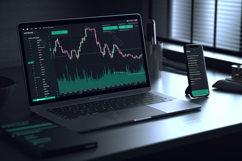 室内电脑上资产股市债券交易波段图,高清,摄影图,摄影图片,图片大全,摄影图免费下载